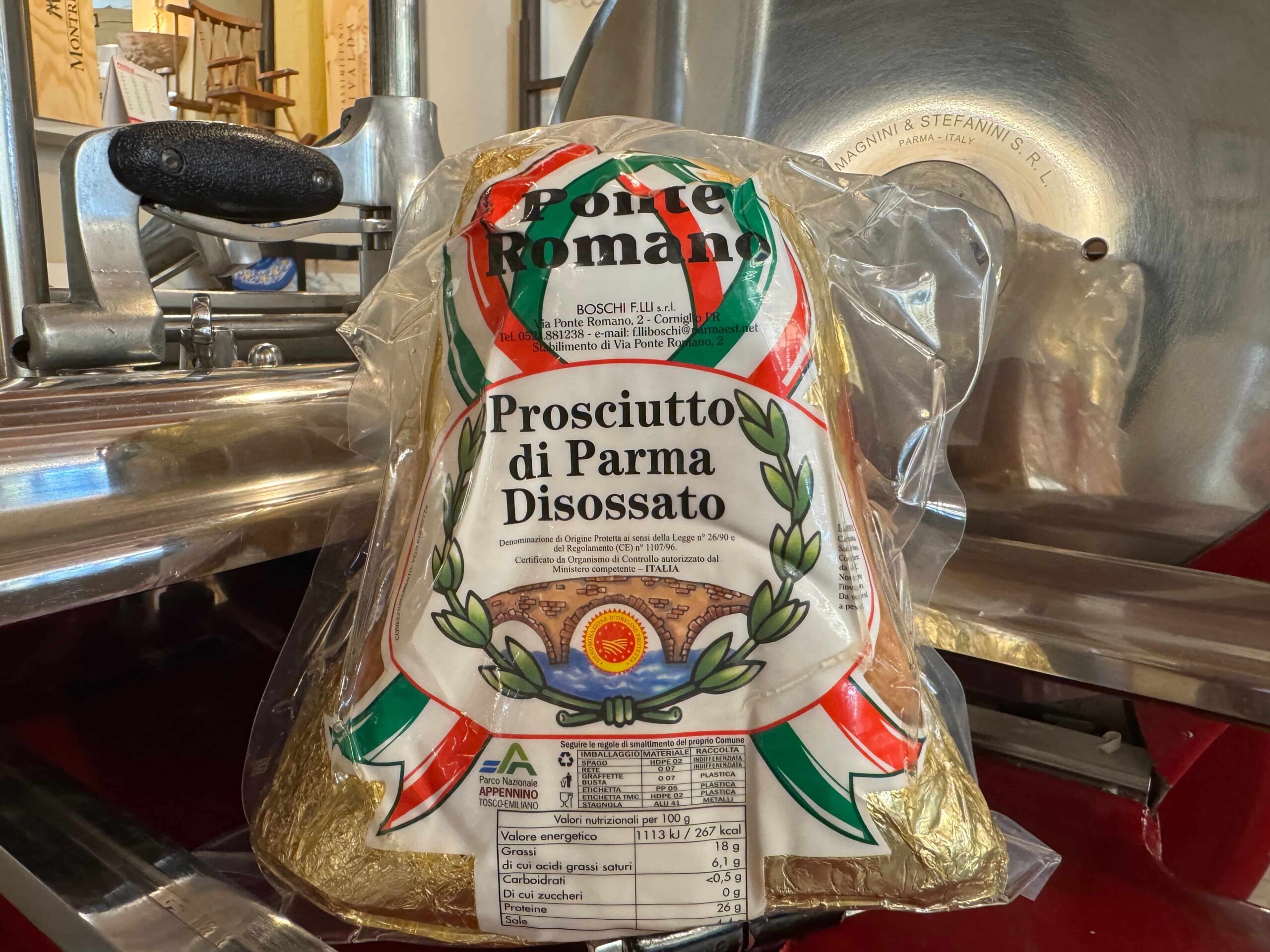 trancio di Prosciutto crudo di Parma disossato