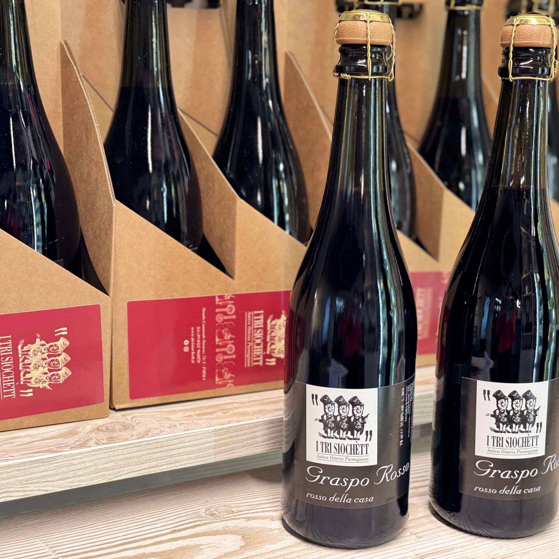 Lambrusco Graspo Rosso I Tri Siochett